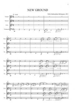 New Ground, String Quartet No. 10 von Pelle Gudmundsen-Holmgreen 