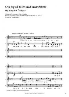 Tre Motetter Til Kaerligheden 