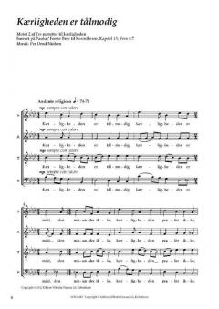 Tre Motetter Til Kaerligheden 