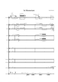 In Memoriam, Violin Concerto No. 2 von Henrik Hellstenius 