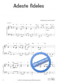 Weihnachtslieder für Klavier von Carsten Gerlitz im Alle Noten Shop kaufen