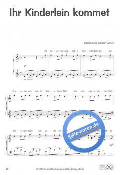 Weihnachtslieder für Klavier von Carsten Gerlitz im Alle Noten Shop kaufen