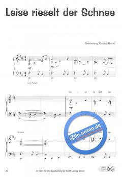 Weihnachtslieder für Klavier von Carsten Gerlitz im Alle Noten Shop kaufen