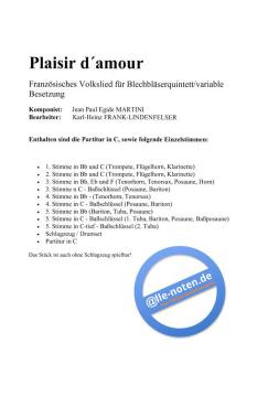 Plasir d'Amour (Jean Paul Egide Martini) 