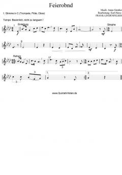 Feierabend-Lied (Anton Guenther) 