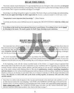 Aebersold Vol.1 How To Play Jazz von Jamey Aebersold 