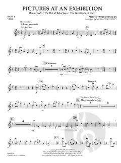 Pictures At An Exhibition von Modest Mussorgski (Download) 