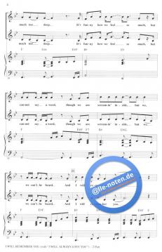 I Will Remember You (Whitney Houston) 