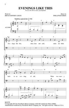 Evenings Like This (Bryan Leech) 