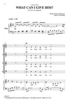 What Can I Give Him (Tim Sharp) 