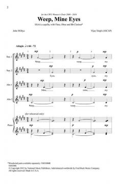 Weep Mine Eyes (Vijay Singh) 
