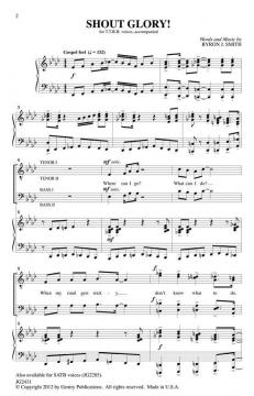 Shout Glory! (Peter Bernard Smith) 