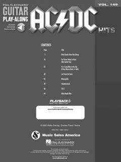 Guitar Play-Along Vol. 149: AC/DC 