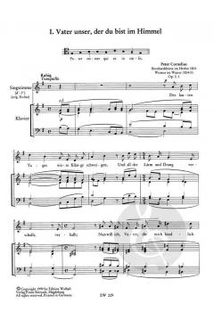 Vater unser op. 2 von Peter Cornelius 