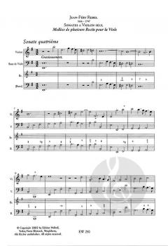 Sonates á Violon seul Band 2 von Jean-Féry Rebel 