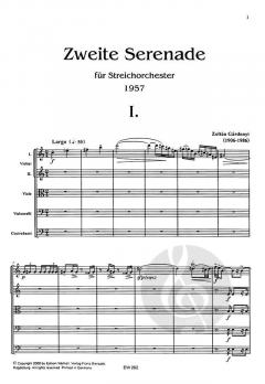 Serenade Nr. 2 von Zsolt Gardonyi 