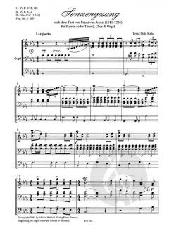 Sonnengesang von Ernst Thilo Kalke 