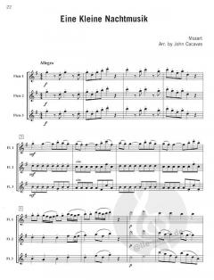 More Trios for Flutes von John Cacavas 