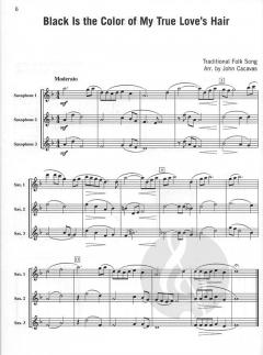 More Trios for Saxophones von John Cacavas 