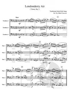 Trios For Trombones von John Cacavas 