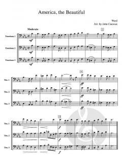 Trios For Trombones von John Cacavas 