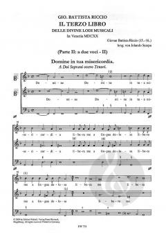 Motetten a due voci II von Giovanni Battista Riccio 