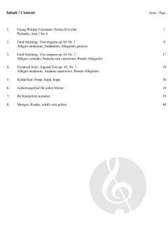 Leichte Klaviertrios für Kinder Band 1 von Wolf Hobohm 