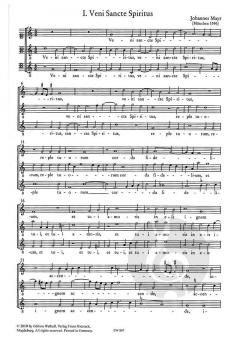 Cantiones Sacrae von Johann Simon Mayr 