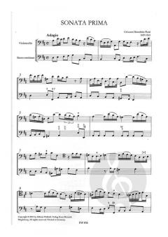 12 Sonaten Band 1 (WD 697) von Giovanni Benedetto Platti 