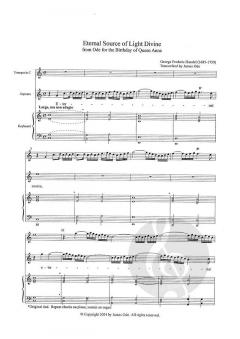 Eternal Sour Source of Light Divine von Georg Friedrich Händel 