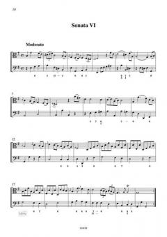 6 Easy Sonatas 4-6 von Carl Friedrich Abel 