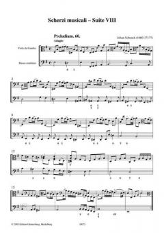 Scherzi musicali op. 6: Suite VIII & IX von Johann Schenck 