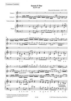 Sonata F-Dur BuxWV 269 von Dietrich Buxtehude 
