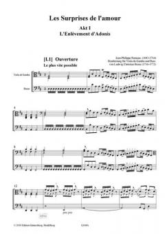 Les Surprises de l'amour, Akt I von Jean-Philippe Rameau 