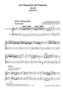 Les Surprises de l'amour, Akt III von Jean-Philippe Rameau 