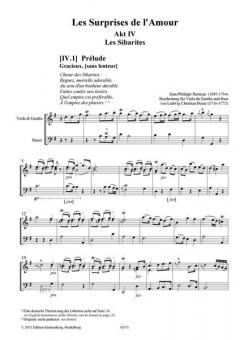 Les Surprises de l'amour, Akt IV von Jean-Philippe Rameau 
