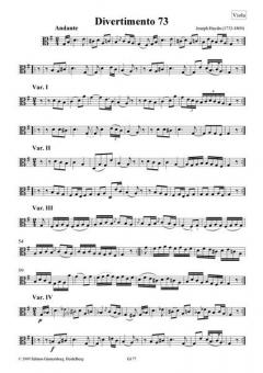 24 Divertimenti a tre Nr. 73-96 von Joseph Haydn 