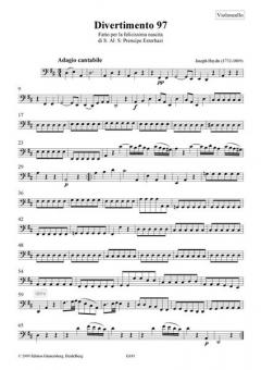 28 Divertimenti a tre Nr. 97-126 von Joseph Haydn 