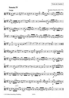 VI Sonata a tre, Nr. 1-3 von Benedetto Marcello 