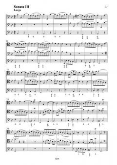 Sonata a Tré op. 2, I-III von Benedetto Marcello 