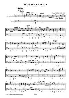 Primiti\(ao Chelic\(ao, Suiten I-IV von Conrad Höffler 