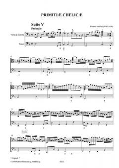 Primiti\(ao Chelic\(ao, Suiten V-VIII von Conrad Höffler 