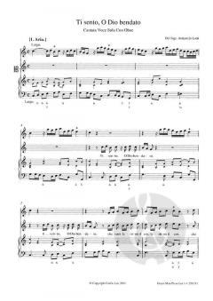 Ti sento, O Dio bendato von Antonio Lotti 