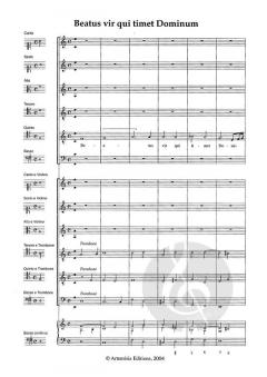 Beatus vir qui timet Dominum von Ignatio Donati 