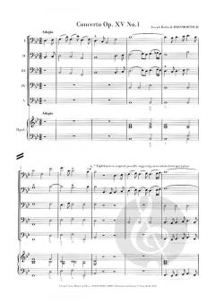 Concerto B-Dur op. 15, Nr. 1 von Joseph Bodin de Boismortier 