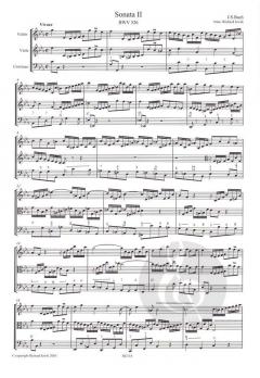 The Organ Trio Sonatas Vol. 2 von Johann Sebastian Bach 