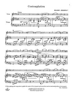 Contemplation op. 105, No. 1 von Johannes Brahms 