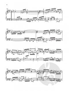 Englische Suiten BWV 806-811 von Johann Sebastian Bach 