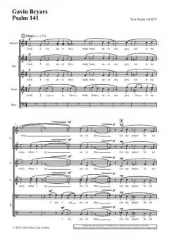 Psalm 141 von Gavin Bryars 