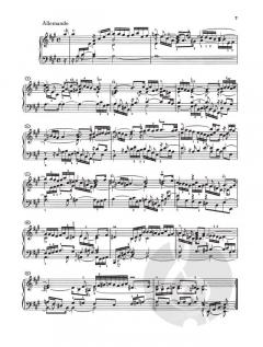 Englische Suiten BWV 806-811 von Johann Sebastian Bach 